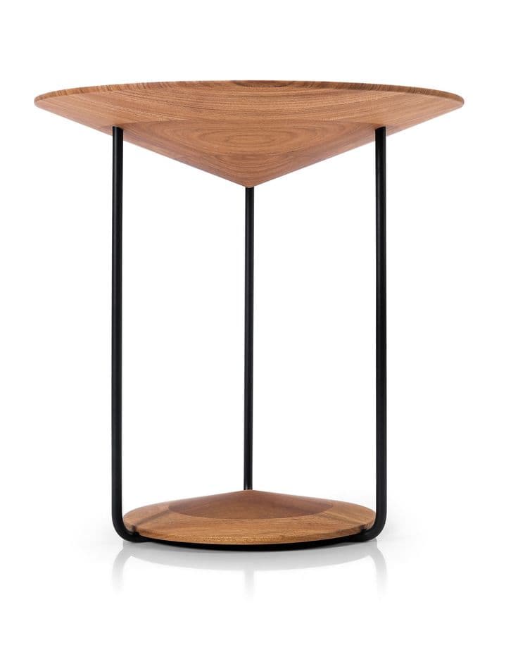 Prism Wood Accent Table handcrafted Accent Furniture by J.S. CRAFT