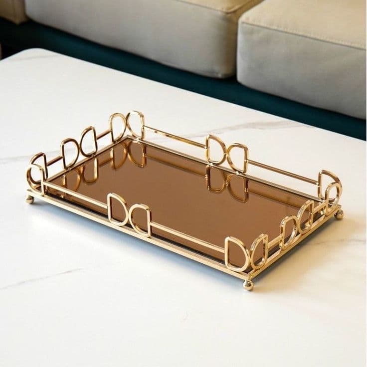 Royal Crest Serving Tray handcrafted Serveware by J.S. CRAFT